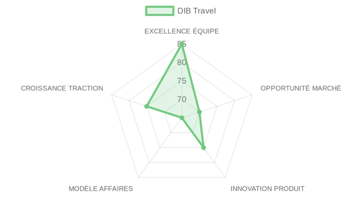 Radar d'évaluation — DIB Travel